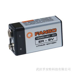 孚安特9V方形锂电池 烟雾报警器的可靠动力之选